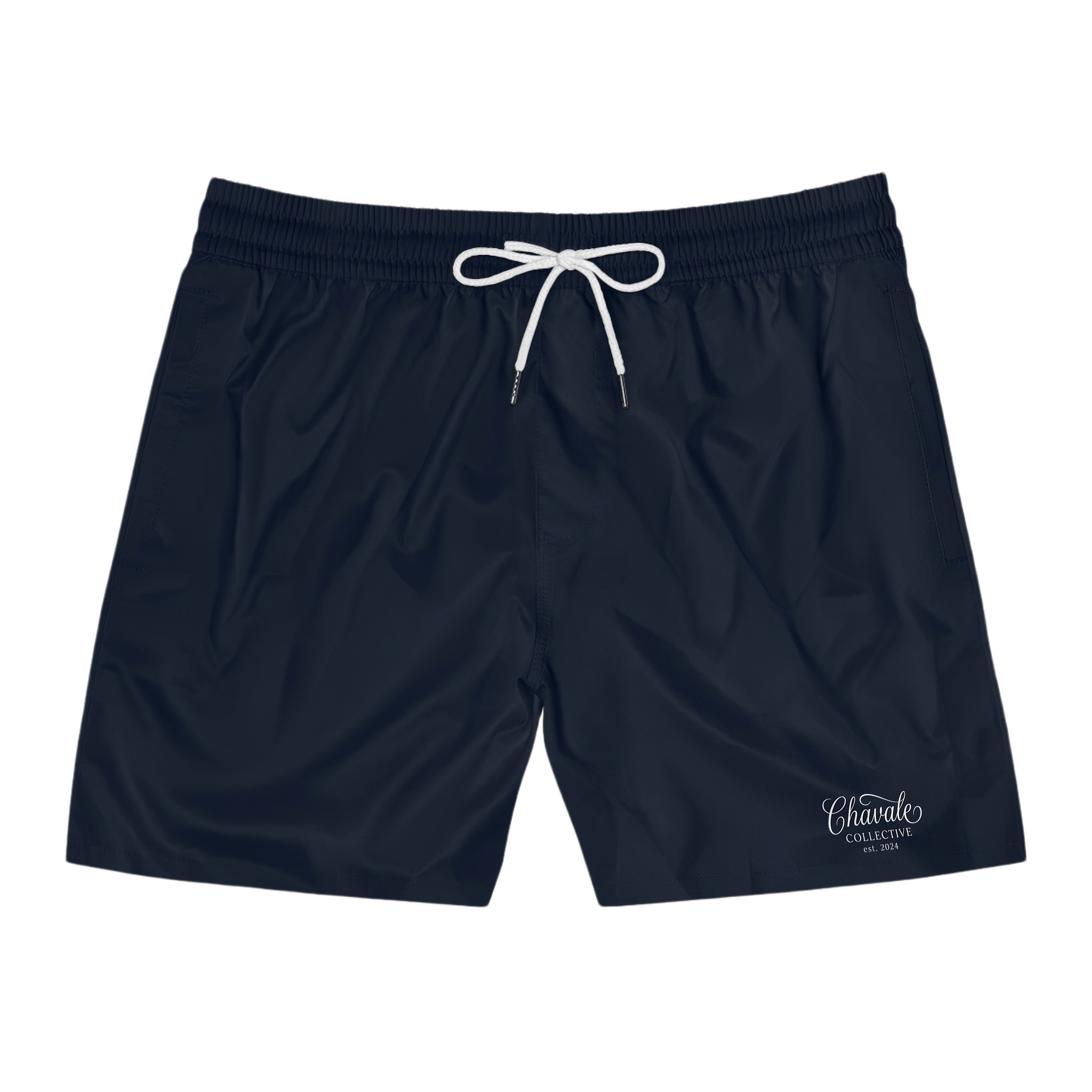 Chavale Collective navy swim shorts